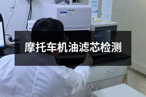 摩托車機油濾芯檢測