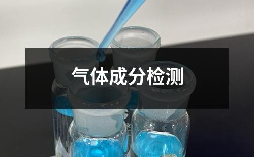 氣體成分檢測(cè)