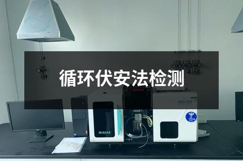 循環(huán)伏安法檢測