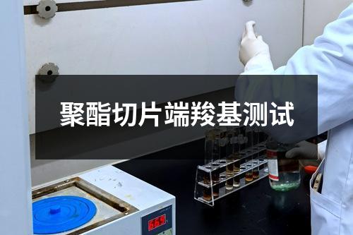 聚酯切片端羧基測(cè)試