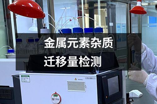 金屬元素雜質(zhì)遷移量檢測(cè)