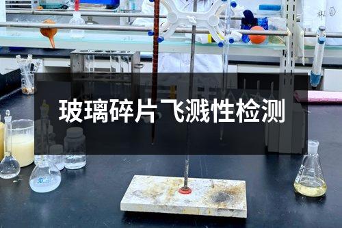 玻璃碎片飛濺性檢測(cè)