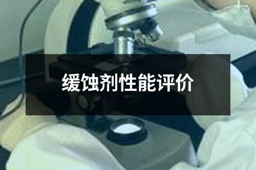 緩蝕劑性能評價