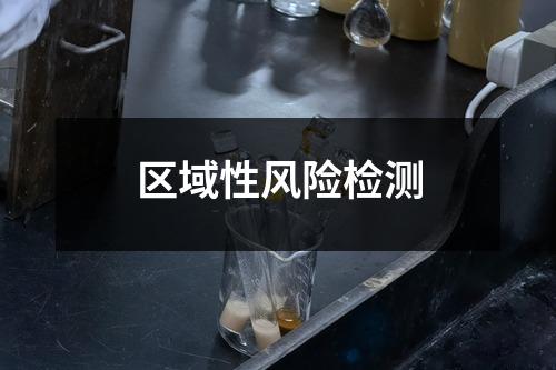 區(qū)域性風(fēng)險檢測