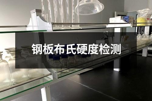 鋼板布氏硬度檢測
