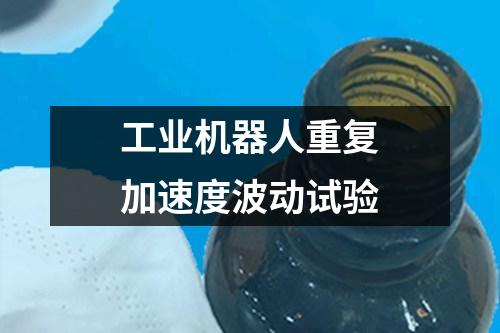 工業(yè)機(jī)器人重復(fù)加速度波動(dòng)試驗(yàn)