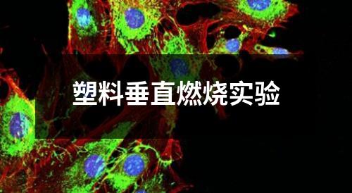 塑料垂直燃燒實驗