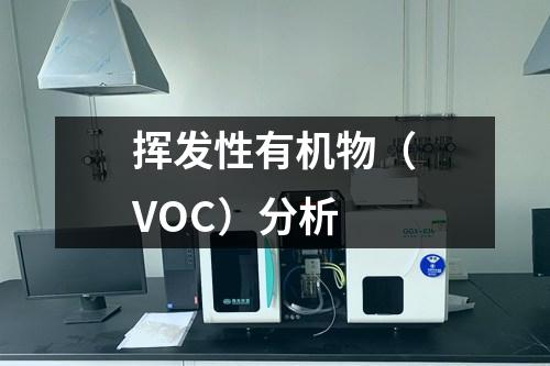 揮發(fā)性有機物（VOC）分析