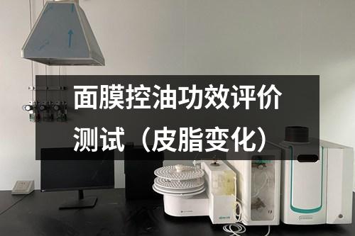 面膜控油功效評價(jià)測試（皮脂變化）