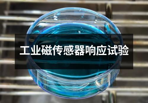 工業(yè)磁傳感器響應試驗