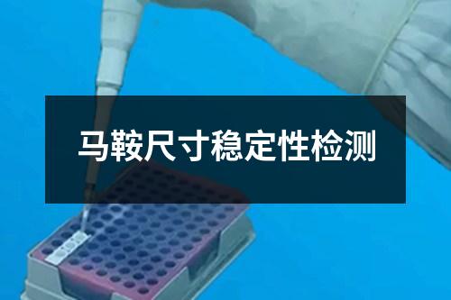 馬鞍尺寸穩(wěn)定性檢測