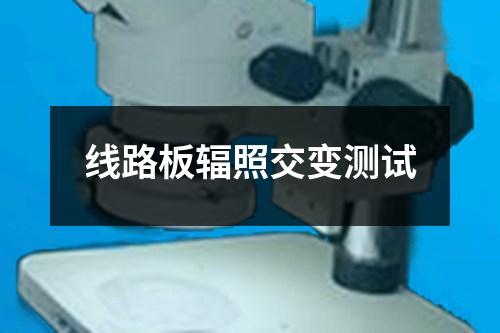 線路板輻照交變測試