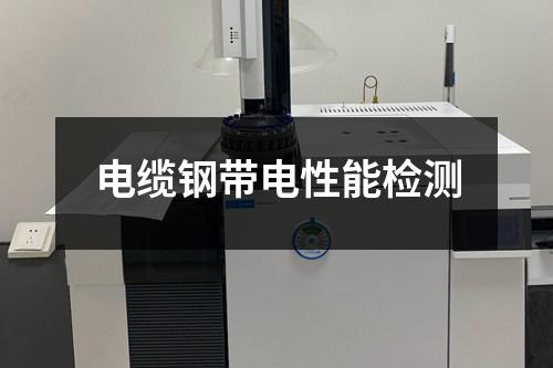 電纜鋼帶電性能檢測