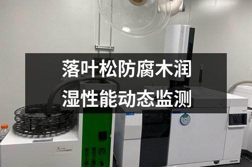 落葉松防腐木潤濕性能動(dòng)態(tài)監(jiān)測