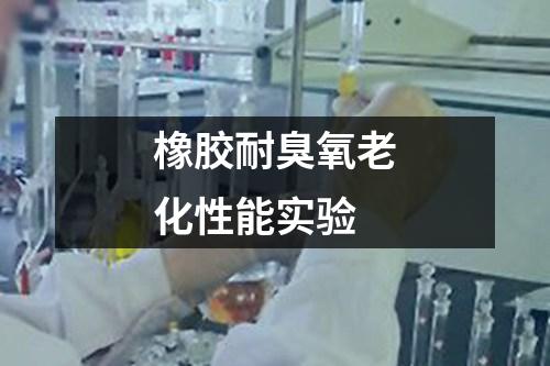 橡膠耐臭氧老化性能實(shí)驗(yàn)