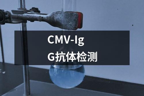 CMV-IgG抗體檢測