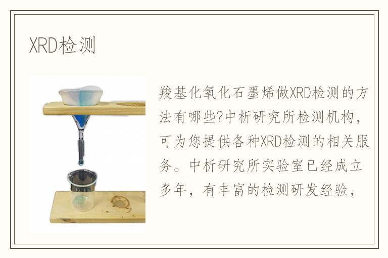 XRD檢測