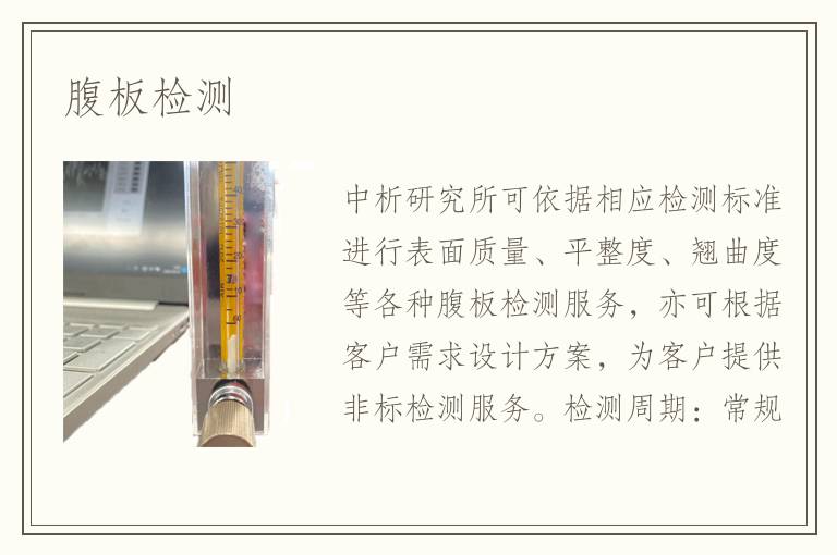腹板檢測(cè)
