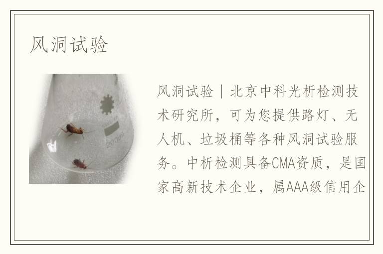 風洞試驗