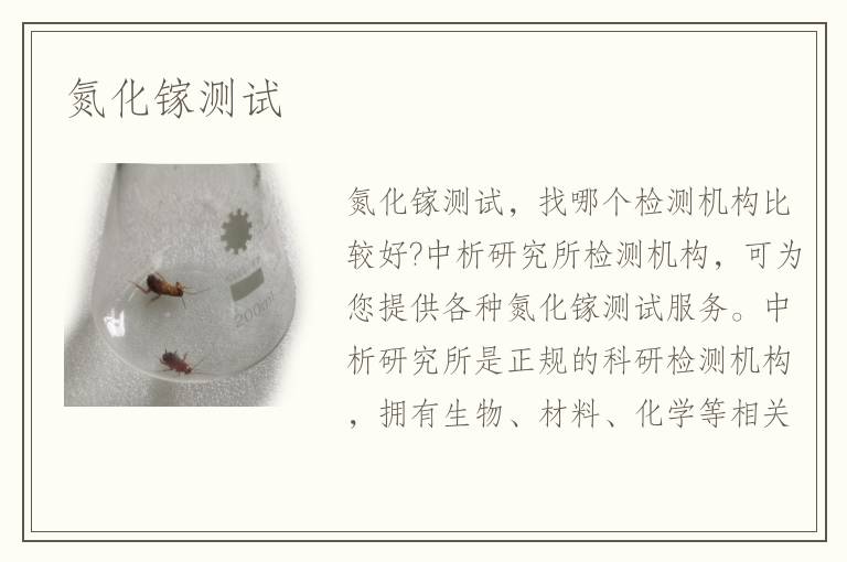 氮化鎵測試